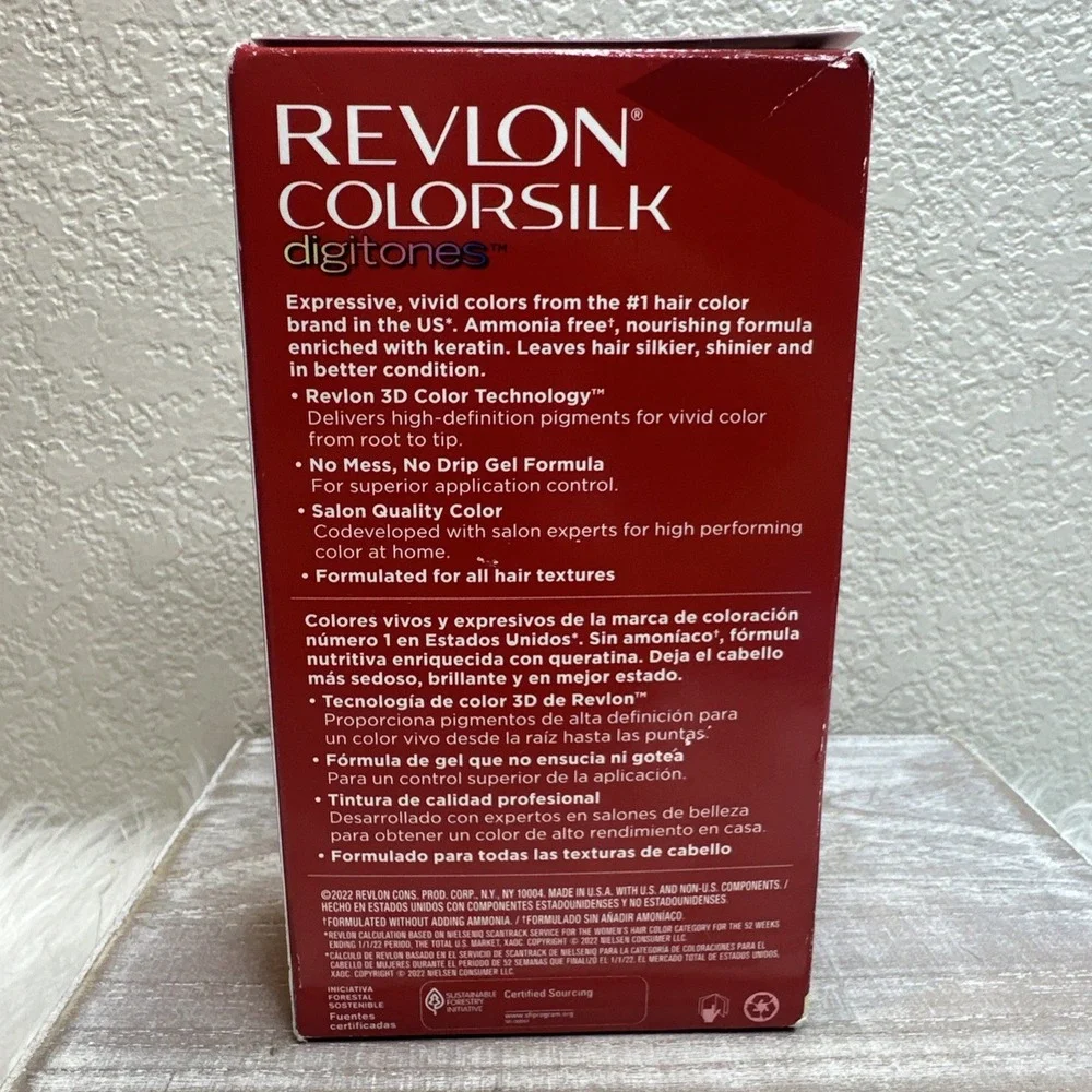 $15 🌙 REVLON 79D ELECTRIC BLUE  Colorsilk Digitones Permanent Hair Dye